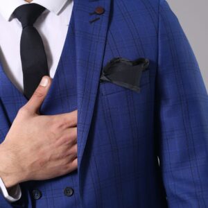 suits  blue (3 pieces)